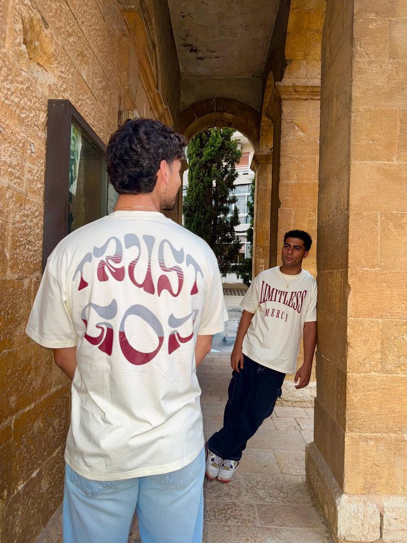 “Trust God” Oversized Tee
